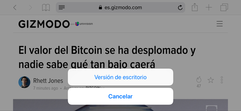 Illustration for article titled Siete atajos de Safari en iOS que te harán preguntarte por qué no los estabas usando hasta ahora
